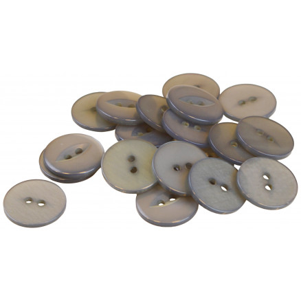 Infinity Hearts Knopf Acryl Grau 19mm - 20 Stück Infinity Hearts Knopf Acryl Grau 19mm - 20 Stück von Infinity Hearts