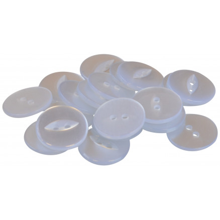 Infinity Hearts Knopf Acryl Weiß 19mm - 20 Stück Infinity Hearts Knopf Acryl Weiß 19mm - 20 Stück von Infinity Hearts