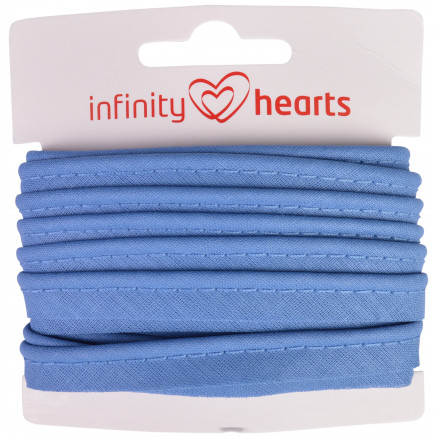 Infinity Hearts Paspelband Baumwolle 11mm 10 Denim Blau - 5m von Infinity Hearts