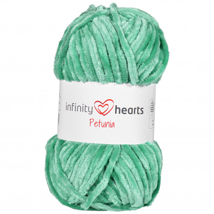 Infinity Hearts Petunia Garn 07 Mint von Infinity Hearts