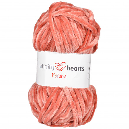 Infinity Hearts Petunia Garn 10 Koralle von Infinity Hearts