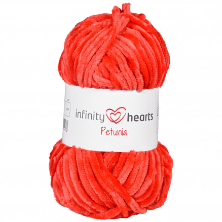 Infinity Hearts Petunia Garn 18 Rot von Infinity Hearts
