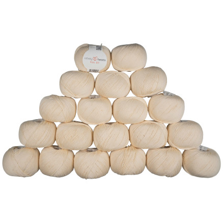 Infinity Hearts Rose 8/4 20 Knäuel Farbpackung Unicolor 172 Natur - 20 Stk von Infinity Hearts