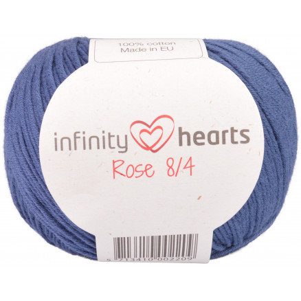 Infinity Hearts Rose 8/4 Garn Unicolor 114 Marineblau Infinity Hearts Rose 8/4 Garn Unicolor 114 Marineblau von Infinity Hearts