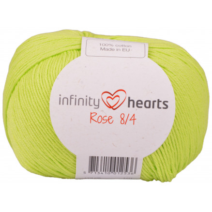 Infinity Hearts Rose 8/4 Garn Unicolor 145 Limette Grün von Infinity Hearts
