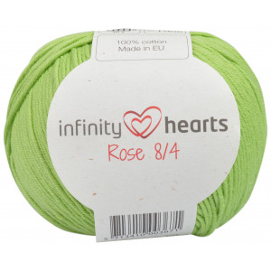 Infinity Hearts Rose 8/4 Garn Unicolor 160 Hellgrün von Infinity Hearts