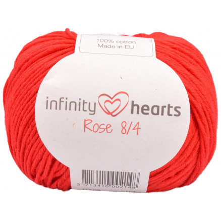 Infinity Hearts Rose 8/4 Garn Unicolor 19 Rot von Infinity Hearts