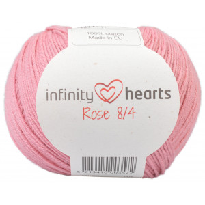 Infinity Hearts Rose 8/4 Garn Unicolor 27 Light Old Rose von Infinity Hearts