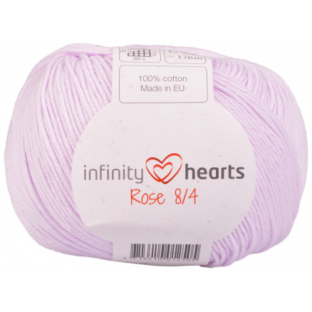 Infinity Hearts Rose 8/4 Garn Unicolor 50 Puder von Infinity Hearts