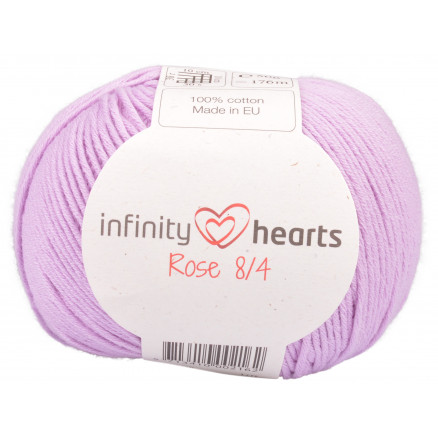 Infinity Hearts Rose 8/4 Garn Unicolor 52 Lilac von Infinity Hearts