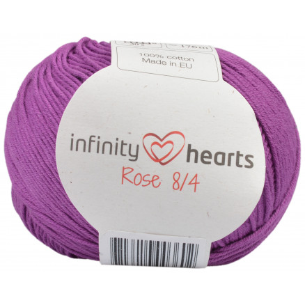 Infinity Hearts Rose 8/4 Garn Unicolor 65 Heidekraut von Infinity Hearts