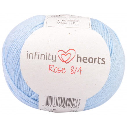 Infinity Hearts Rose 8/4 Garn Unicolor 81 Hellblau Infinity Hearts Rose 8/4 Garn Unicolor 81 Hellblau von Infinity Hearts