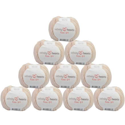 Infinity Hearts Rose 8/4 Yarn Packs Unicolor 212 Sand - 10 Stk. Infinity Hearts Rose 8/4 Yarn Packs Unicolor 212 Sand - 10 Stk. von Infinity Hearts