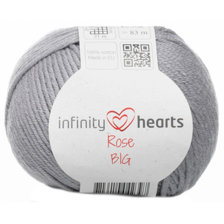 Infinity Hearts Rose Big Garn 232 Hellgrau von Infinity Hearts