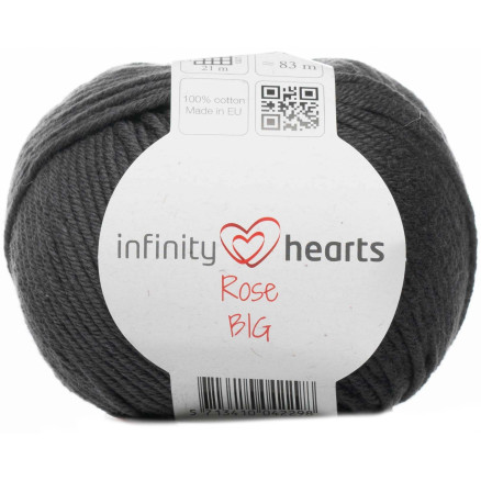 Infinity Hearts Rose Big Garn 236 Anthrazitgrau von Infinity Hearts