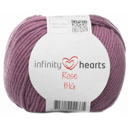 Infinity Hearts Rose Big Garn 78 Dunkel Altrosa von Infinity Hearts