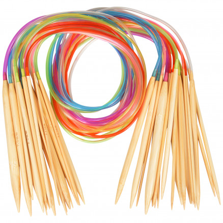 Infinity Hearts Rundstricknadel-Set Bambus Natur/Print 80cm 2-10mm - 18 Größen Infinity Hearts Rundstricknadel-Set Bambus Natur/Print 80cm 2-10mm - 18 Größen von Infinity Hearts