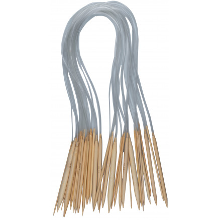 Infinity Hearts Rundstricknadeln Set Bambus 80cm 2-10mm - 15 Größen von Infinity Hearts