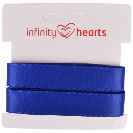 Infinity Hearts Satinband beidseitig 15mm 329 Marineblau - 5m von Infinity Hearts
