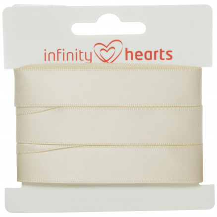 Infinity Hearts Satinband beidseitig 15mm 810 Natur - 5m Infinity Hearts Satinband beidseitig 15mm 810 Natur - 5m von Infinity Hearts