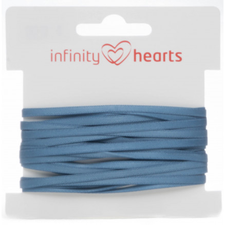 Infinity Hearts Satinband beidseitig 3mm 338 Blau - 5m Infinity Hearts Satinband beidseitig 3mm 338 Blau - 5m von Infinity Hearts