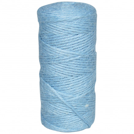 Infinity Hearts Schnur / Juteschnur Blau 2mm - 100m von Infinity Hearts