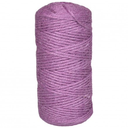 Infinity Hearts Schnur / Juteschnur Lila 2mm - 100m von Infinity Hearts