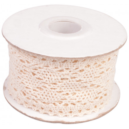 Infinity Hearts Spitzenband Beige 42mm 2.5m von Infinity Hearts