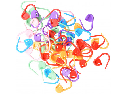 Infinity Hearts Maschenmarkierer 22 mm Farbenmix - 50 Stk von Infinity Hearts