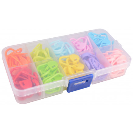 Infinity Hearts Maschenmarkierer in Plastikbox Farbenmix 22mm - 120 Stk Infinity Hearts Maschenmarkierer in Plastikbox Farbenmix 22mm - 120 Stk von Infinity Hearts