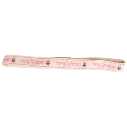 Infinity Hearts Stoffband/Kräuselband Frohe Weihnachten 15mm - 3 Meter Infinity Hearts Stoffband/Kräuselband Frohe Weihnachten 15mm - 3 Meter von Infinity Hearts