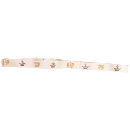 Infinity Hearts Stoffband Kronen-Motive 20mm - 3 Meter Infinity Hearts Stoffband Kronen-Motive 20mm - 3 Meter von Infinity Hearts