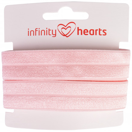 Infinity Hearts elastisches Einfassband 20mm 115 Pink - 5m von Infinity Hearts