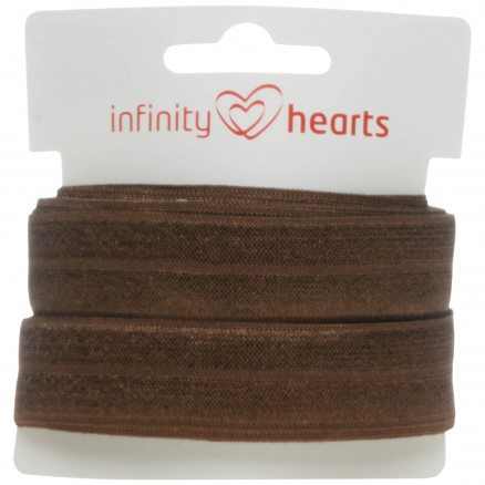 Infinity Hearts faltbares Elastikband 20mm 850 Braun - 5m von Infinity Hearts