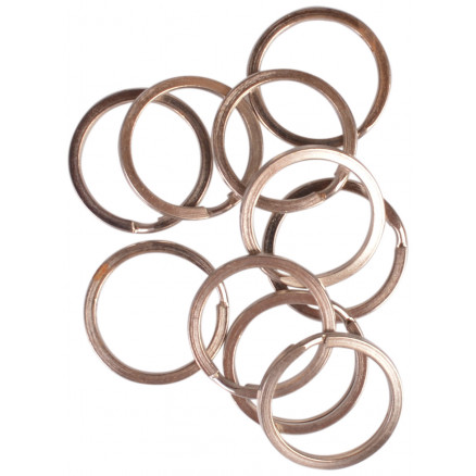 Infinity Herzen Schlüsselanhänger Dick Silberfarbig 20mm - 10 Stück von Infinity Hearts