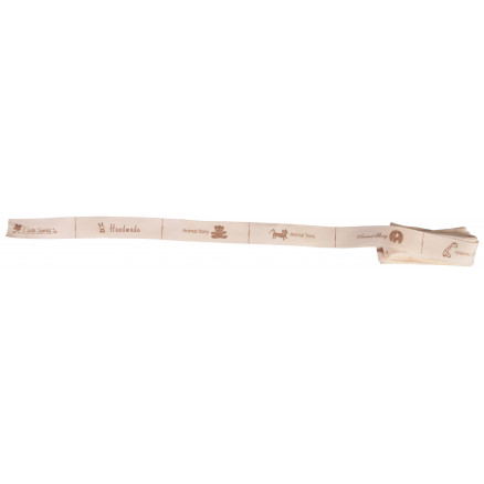 Infinity Herzen Stoffband Handmade versch. Figuren 15mm - 3 Meter von Infinity Hearts