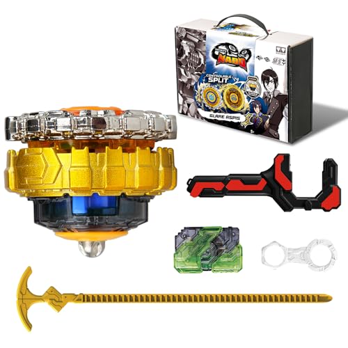 INFINITY NADO Aspis-S Kreisel mit Schleuder, Kinderspielzeug 5 6 7 8 9 10 11 12 Jahre Jungen Mädchen von Infinity Nado