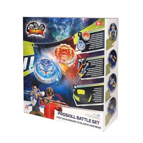 INFINITY NADO Battle Set - Fury Wave Dragon VS Blazing War Bear von Infinity Nado