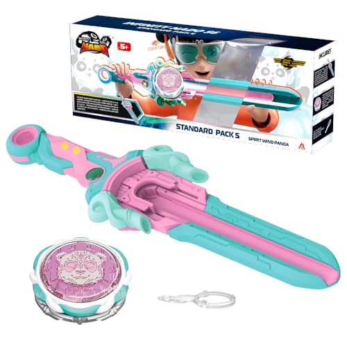 INFINITY NADO Kreisel für Kinder Metall Spielzeug Jungen, Battle Tops Kreisel Launcher Spielzeug, Spinning Tops Jungen ab 5 6 7 8 9 10 11 12 Jahre, Power Pack Spirit Wind Panda von Infinity Nado