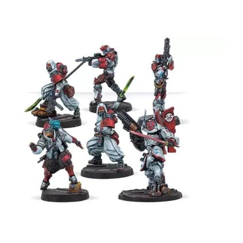Corvus Belli: Infinity the Universe - JSA Pack Alpha: JSA-Fraktion, 6 Thermoplastische Miniaturen, Alter 14+ Corvus Belli: Infinity the Universe - JSA Pack Alpha: JSA-Fraktion, 6 Thermoplastische Miniaturen, Alter 14+ von Corvus Belli