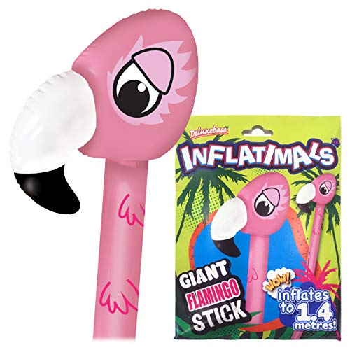Inflatimals - Flamingo von Deluxebase. Riesiges aufblasbares Meerestier Aufblasbares Spielzeug. Perfektes aufblasbares Partygeschenk oder Partydekoration für Kinder von Inflatimals