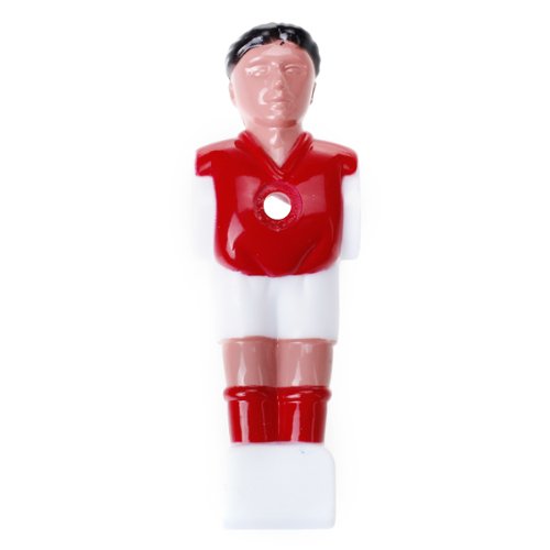 Injoyo Tischfußball Figuren 16mm Kickerfiguren - Rot von Injoyo