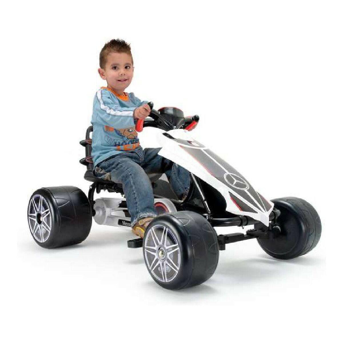 Kart-Auto Injusa 4122 Weiß Pedale 89 x 60 x 50 cm Kart-Auto Injusa 4122 Weiß Pedale 89 x 60 x 50 cm von Injusa