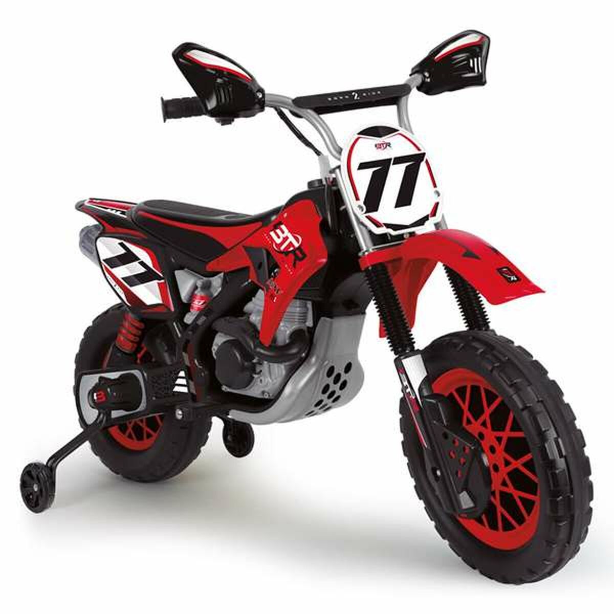 Kinder-Elektro-Roller Injusa Rot 12 V von Injusa