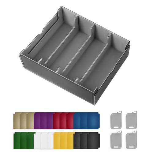 Inkoby Upgrade-Karten-Aufbewahrungsbox, TCG-Deck-Hülle, für über 2400 Karten mit Einfacher Hülle für, YuGiOh, TCG, Sammelkarten, Sportkarten B Inkoby Upgrade-Karten-Aufbewahrungsbox, TCG-Deck-Hülle, für über 2400 Karten mit Einfacher Hülle für, YuGiOh, TCG, Sammelkarten, Sportkarten B von Inkoby
