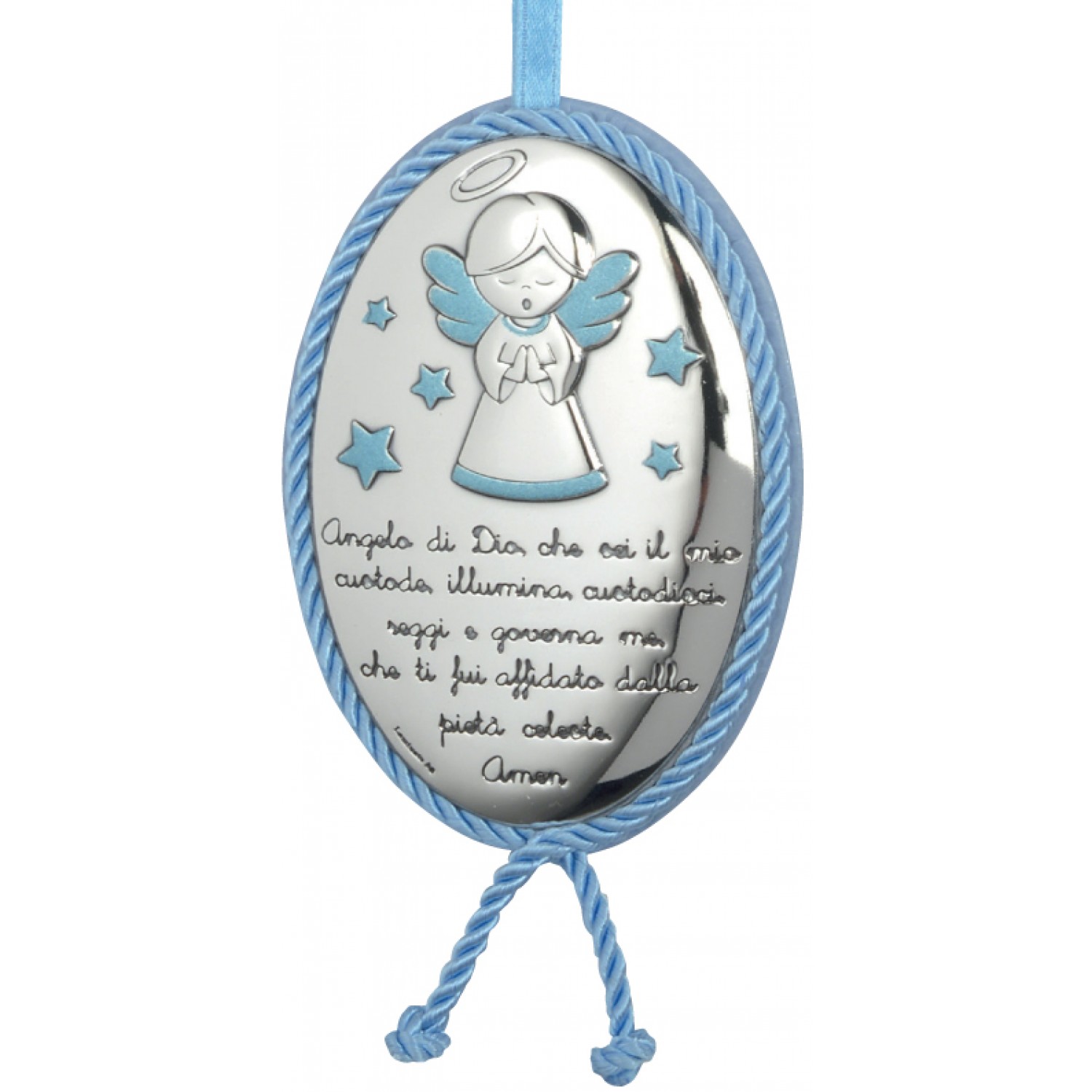 Innocenti Argenti Cradle Medaillon mit Celestial Angel Carillon von Innocenti Argenti