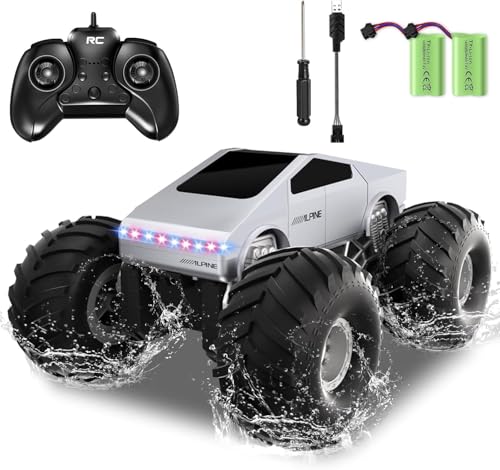 Innofans Ferngesteuertes Auto 1:16 - Monstertruck mit Scheinwerfer & Ladefläche - All Terrain Off Road RC Auto - 360° Drehung, 2,4GHz, 2 Akkus für 45+ Min Spielzeit - RC Car Geschenke für Kinder Innofans Ferngesteuertes Auto 1:16 - Monstertruck mit Scheinwerfer & Ladefläche - All Terrain Off Road RC Auto - 360° Drehung, 2,4GHz, 2 Akkus für 45+ Min Spielzeit - RC Car Geschenke für Kinder von Innofans