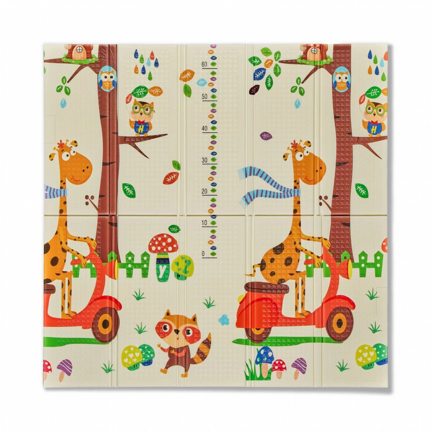 Innovaciones MS Spielmatte 120x120 cm Giraffe Scooter mit Transporttasche Innovaciones MS Spielmatte 120x120 cm Giraffe Scooter mit Transporttasche von Innovaciones MS