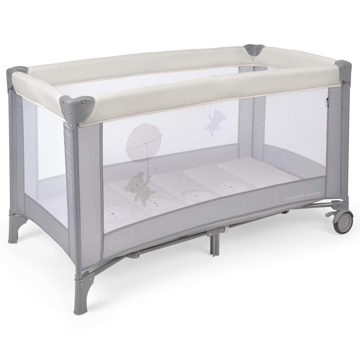 Lettino da Campeggio Innovaciones MS Basic Grigio Crema Lettino da Campeggio Innovaciones MS Basic Grigio Crema von Innovaciones MS