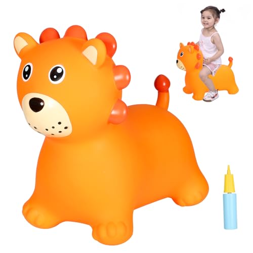 INPANY Aufblasbares Pferd, Spielzeug für Löwen-Trichter, Dschungeltiere, Geburtstagswild, Babyparty, Gummigorilla, Geschenke für die Luft INPANY Aufblasbares Pferd, Spielzeug für Löwen-Trichter, Dschungeltiere, Geburtstagswild, Babyparty, Gummigorilla, Geschenke für die Luft von Inpany